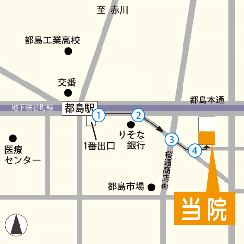 梅川クリニック地図